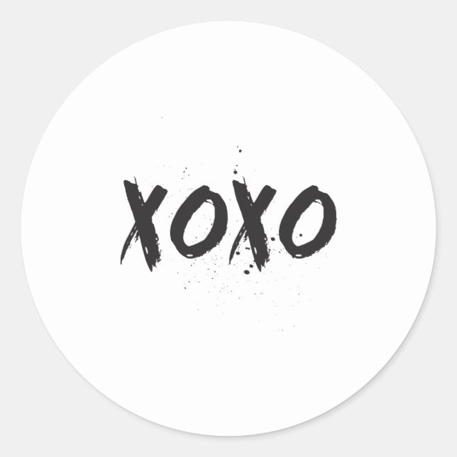 XOXO Sticker (Front)