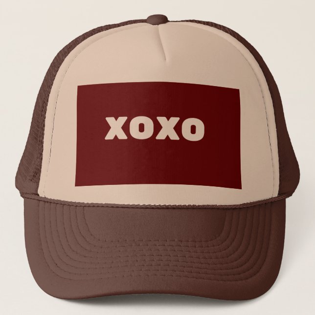 Xoxo Trucker Hat (Front)