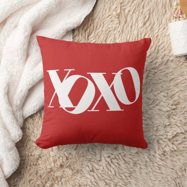 XOXO typography  Cushion (Blanket)