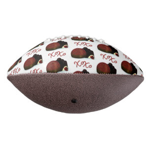 XOXO Valentine Bonbon and Dark Chocolate American Football