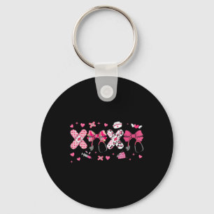 Xoxo Valentine Nurse Pink Bow Rn Pct Cna Nurse Gir Key Ring