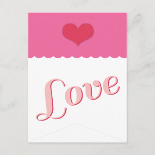 XOXO Valentine Party Flag Bunting Banner 03 Holiday Postcard