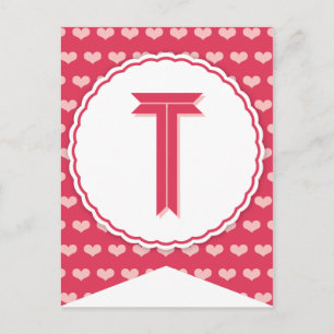 XOXO Valentine Party Flag Bunting Banner T Holiday Postcard