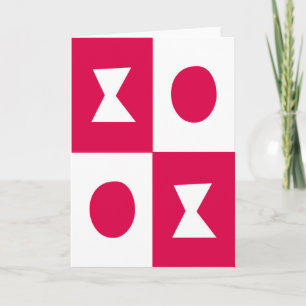 XOXO Valentine's Card