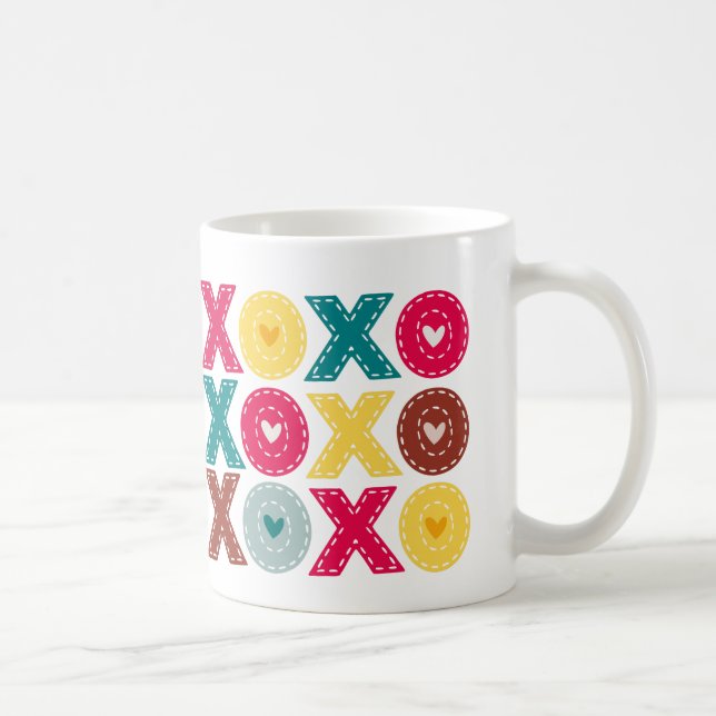 XOXO Valentines Day Coffee Mug (Right)