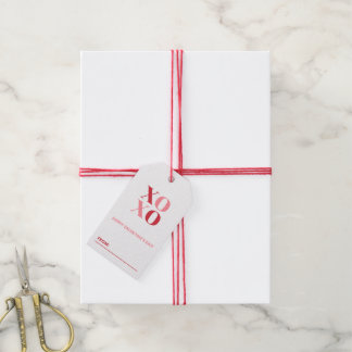 XOXO Valentine's Day Gift Tag