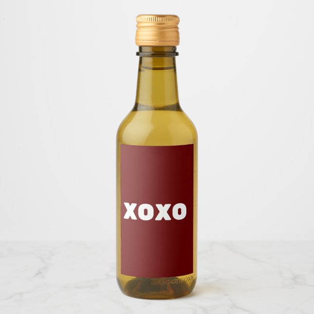 Xoxo Wine Label (Front)