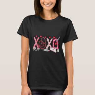 Xoxo Xo Xo Nurse Valentine Men Women Kids T-Shirt