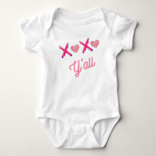 Xoxo y'all baby bodysuit