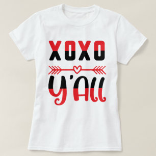 XOXO Y'all Valentine's Women's  T-Shirt
