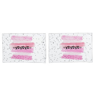 xoxoxo pillowcase