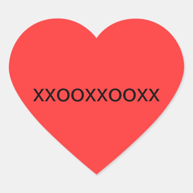 XOXOXOXO Sticker (Front)