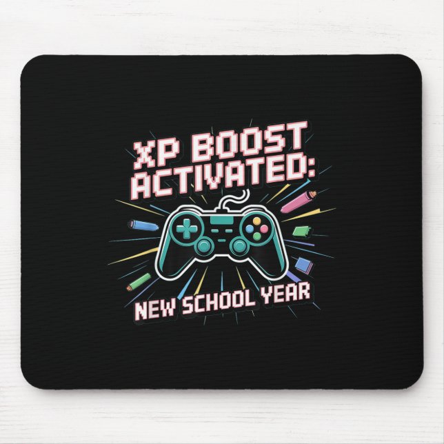 Xp Boost, New School Year, Back To School, Gen Z A Mouse Mat (Front)