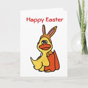 XP- Happy Easter Duck-bunny card