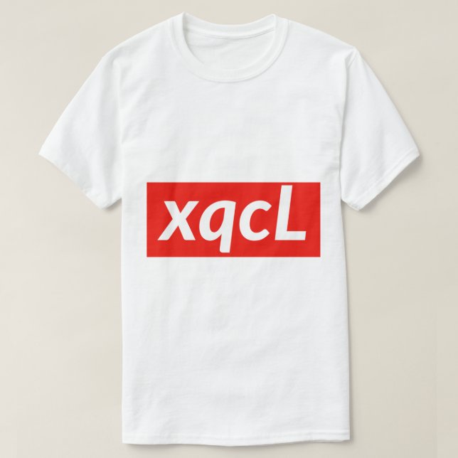 xqcL xQc Emote T-Shirt (Design Front)