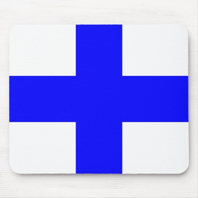 XRAY BLUE CROSS MOUSE MAT (Front)
