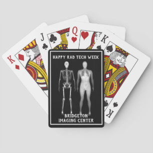 Xray & CT Full Body "Happy Rad Tech Week" Playing Cards