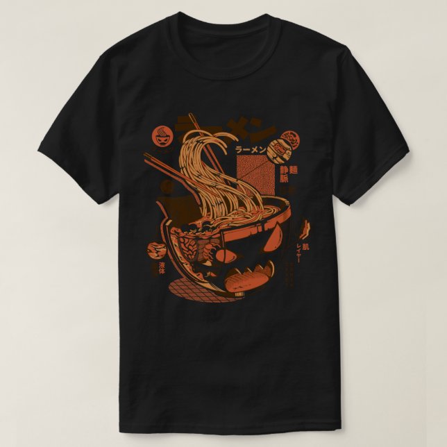 Xray Great Ramen  T-Shirt (Design Front)