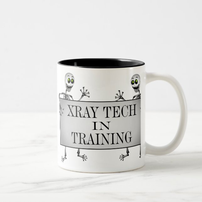 Xray In Training Two-Tone Coffee Mug (Right)