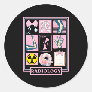 Xray Rad Tech Radiology Healthcare Appreciation Te Classic Round Sticker