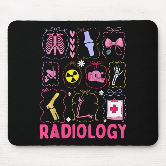 Xray Rad Tech Radiology Healthcare Appreciation Te Mouse Mat (Front)
