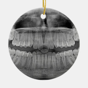Xray Smile Ceramic Tree Decoration