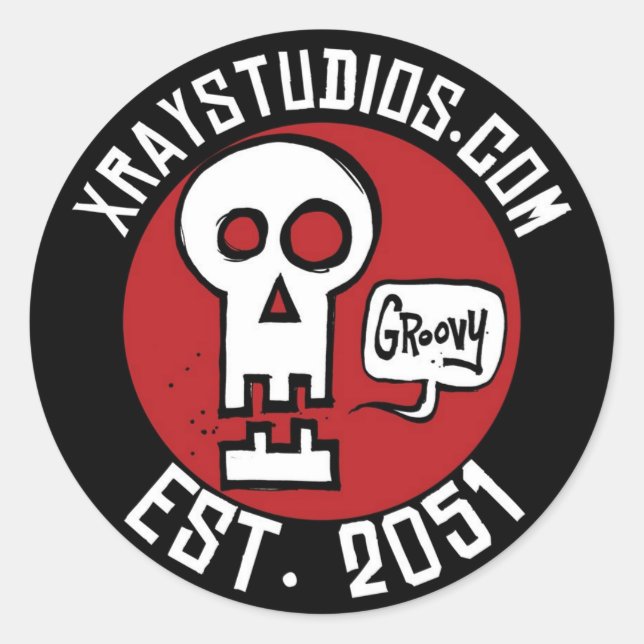 Xray Studios Est 2051 Sticker (Front)