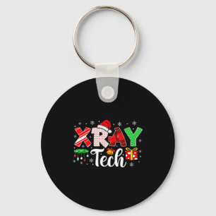 Xray Tech Christmas Bow Rad Tech Radiology Men Wom Key Ring