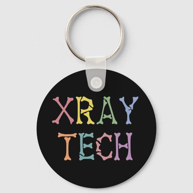 Xray Tech X-ray Technologist gifts Key Ring (Front)
