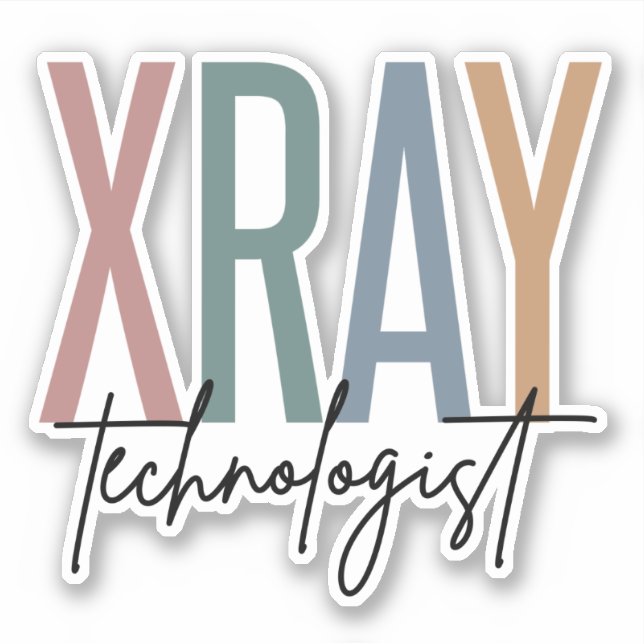 Xray Tech X-ray Technologist Multicolored gifts (Front)