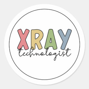 Xray Technologist X-ray Tech Radiology Tech Gifts  Classic Round Sticker