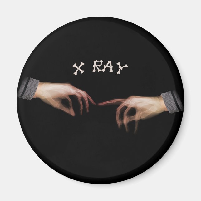 XRAY TOUCH REMINISCENT OF LEONARDO DAVINCI MAGNET (Front)