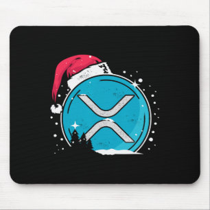 Xrp Christmas Hat Moonshot Ripple Crypto Merch To Mouse Mat