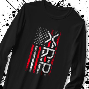 XRP Crypto Cryptocurrency American Flag Meme T-Shirt