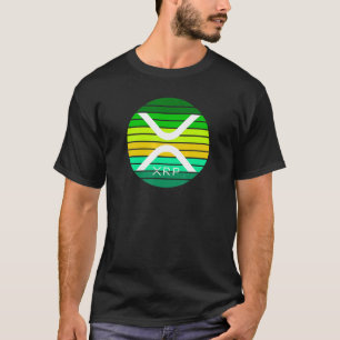 Xrp Crypto Green Hodl Womens Design Cryptocurrency T-Shirt
