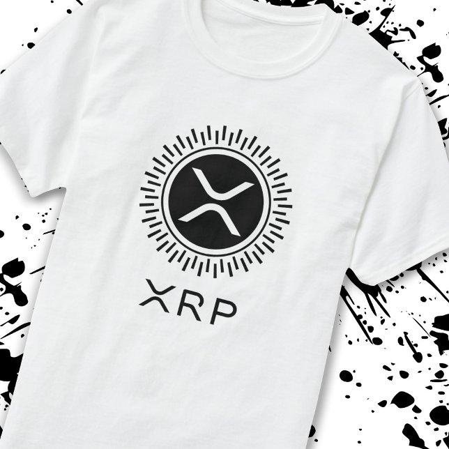 XRP Cryptocurrency Crypto Decorative Circle Logo T-Shirt (Creator Uploaded)