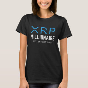 XRP Cryptocurrency Millionaire T-Shirt