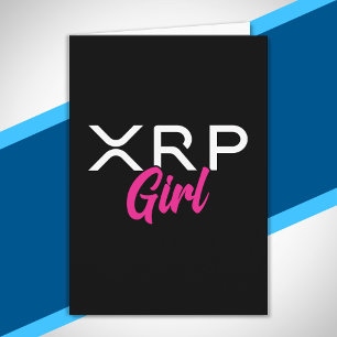 XRP Cryptocurrency - XRP Girl - Crypto Currency Card