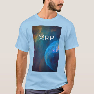 xrp, ripple, art blue tshirt