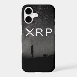 XRP Ripple black grey milky way phone case