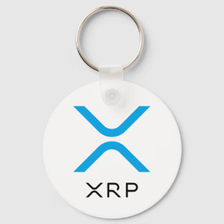 XRP Ripple Blue & Black Logo | Basic Keychain