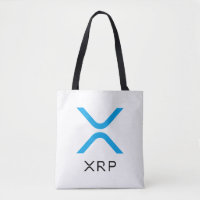 XRP Ripple Blue & Black Logo | Tote Bag