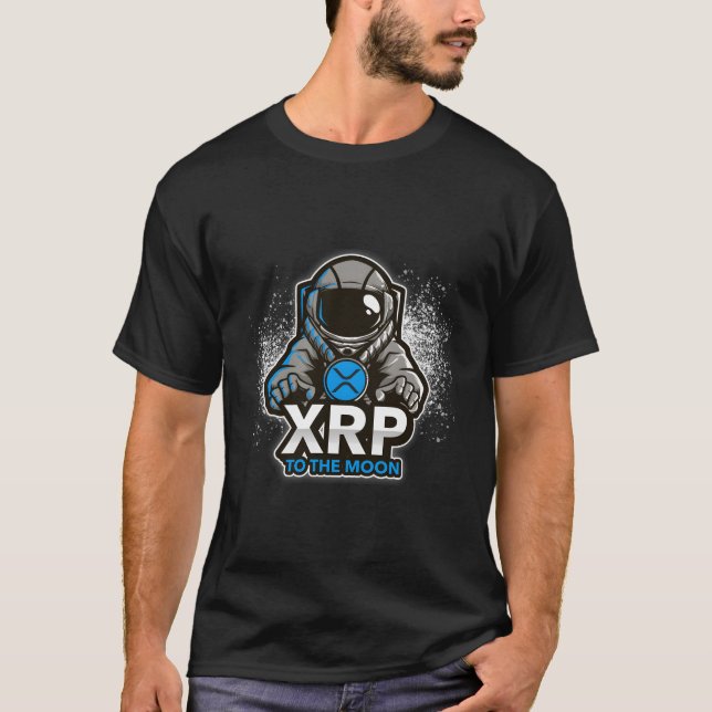 Xrp Ripple Cryptocurrency T-Shirt (Front)