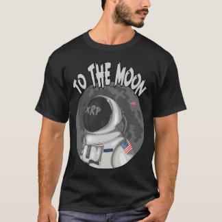 Xrp Ripple To The Moon Astronaut T-Shirt