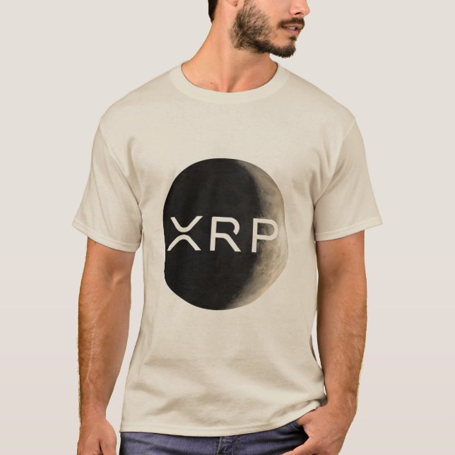 XRP T Shirt Moon. (Front)