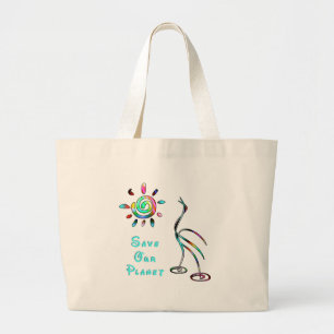 xSave Our Planet Large Tote Bag