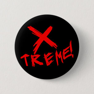 XTREME 6 CM ROUND BADGE
