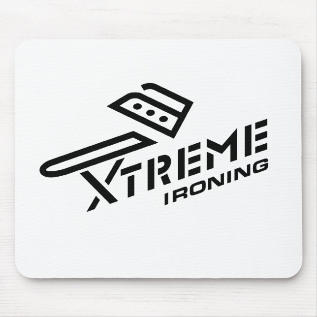 Xtreme Ironing Mousepad (Front)