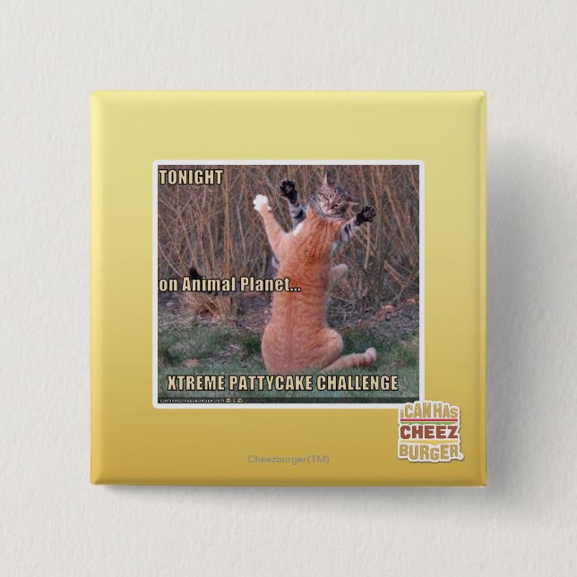 Xtreme PattyCake Challenge 15 Cm Square Badge (Front)