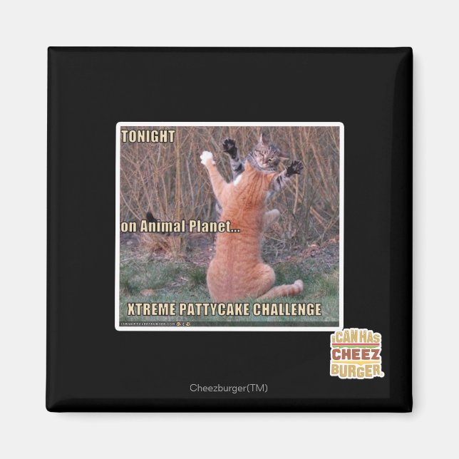 Xtreme PattyCake Challenge Magnet (Front)